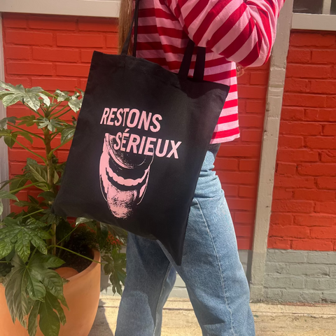 Sac Tote Bag Festival Restons Sérieux