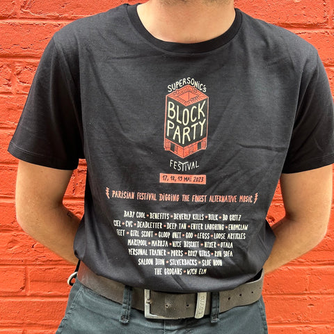 t-shirt - block party festival